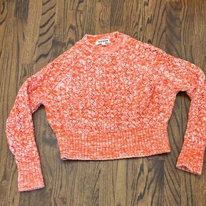 Boden cropped, cable knit Sweater